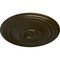 Ekena Millwork Reece Ceiling Medallion (Fits Canopies up to 6 3/4"), Hand-Painted Green Gold, 21"OD x 1 1/4"P CM21REGGS - alternate 4